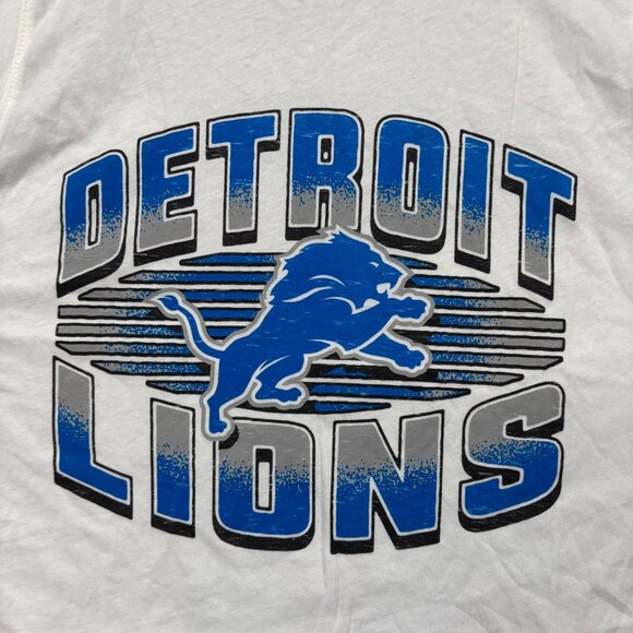 Detroit Lions Rivalry Cropped NFL Football Team Tank Top L - Picture 2 of 4